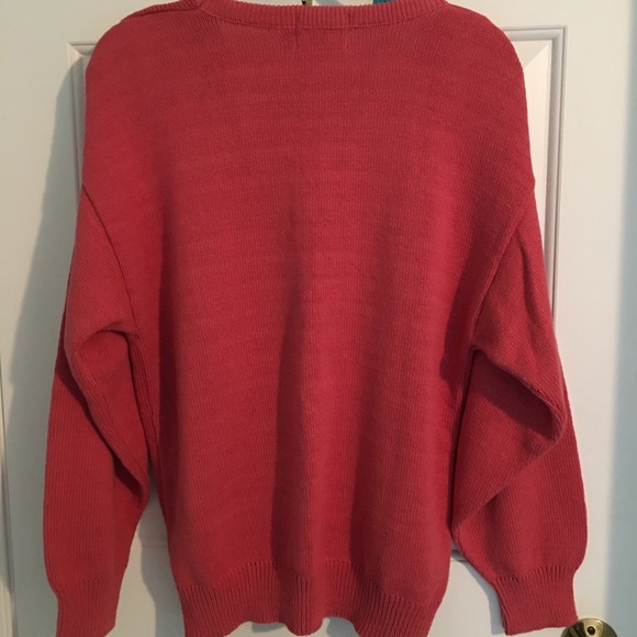 Men’s V-neck Cotton Golf Sweater - Picture 6 of 8